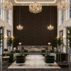 8016103.6.0 | Kravet - Hotel Lobby Visualization (AI-generated, may not be to scale. Verify pattern scale with product specifications.)