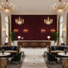8016103.9.0 | Kravet - Hotel Lobby Visualization (AI-generated, may not be to scale. Verify pattern scale with product specifications.)