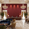 8016103.919.0 | Kravet - Hotel Lobby Visualization (AI-generated, may not be to scale. Verify pattern scale with product specifications.)