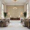 8016108.16.0 | Kravet - Hotel Lobby Visualization (AI-generated, may not be to scale. Verify pattern scale with product specifications.)