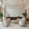 8017102.5.0 | Kravet - Hotel Lobby Visualization (AI-generated, may not be to scale. Verify pattern scale with product specifications.)