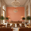 8017140.17.0 | Kravet - Hotel Lobby Visualization (AI-generated, may not be to scale. Verify pattern scale with product specifications.)