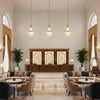 8017144.13.0 | Kravet - Hotel Lobby Visualization (AI-generated, may not be to scale. Verify pattern scale with product specifications.)