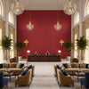 8017144.19.0 | Kravet - Hotel Lobby Visualization (AI-generated, may not be to scale. Verify pattern scale with product specifications.)