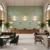 8019146.13.0 | Kravet - Hotel Lobby Visualization (AI-generated, may not be to scale. Verify pattern scale with product specifications.)