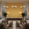 8020116.4.0 | Kravet - Hotel Lobby Visualization (AI-generated, may not be to scale. Verify pattern scale with product specifications.)