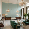 8022110.13.0 | Kravet - Hotel Lobby Visualization (AI-generated, may not be to scale. Verify pattern scale with product specifications.)