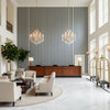 8022118.50.0 | Kravet - Hotel Lobby Visualization (AI-generated, may not be to scale. Verify pattern scale with product specifications.)