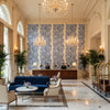 8022138.5.0 | Kravet - Hotel Lobby Visualization (AI-generated, may not be to scale. Verify pattern scale with product specifications.)