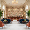 8023105.312.0 | Kravet - Hotel Lobby Visualization (AI-generated, may not be to scale. Verify pattern scale with product specifications.)