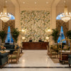 8023105.353.0 | Kravet - Hotel Lobby Visualization (AI-generated, may not be to scale. Verify pattern scale with product specifications.)