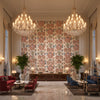 8023117.195.0 | Kravet - Hotel Lobby Visualization (AI-generated, may not be to scale. Verify pattern scale with product specifications.)