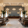 8023141.512.0 | Kravet - Hotel Lobby Visualization (AI-generated, may not be to scale. Verify pattern scale with product specifications.)