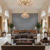8023154.50.0 | Kravet - Hotel Lobby Visualization (AI-generated, may not be to scale. Verify pattern scale with product specifications.)