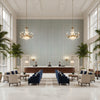 8023155.1516.0 | Kravet - Hotel Lobby Visualization (AI-generated, may not be to scale. Verify pattern scale with product specifications.)