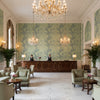 8024101.335.0 | Kravet - Hotel Lobby Visualization (AI-generated, may not be to scale. Verify pattern scale with product specifications.)