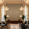 8024103.113.0 | Kravet - Hotel Lobby Visualization (AI-generated, may not be to scale. Verify pattern scale with product specifications.)