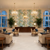 8024105.355.0 | Kravet - Hotel Lobby Visualization (AI-generated, may not be to scale. Verify pattern scale with product specifications.)