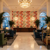 8024105.913.0 | Kravet - Hotel Lobby Visualization (AI-generated, may not be to scale. Verify pattern scale with product specifications.)