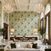 879024.LJ.0 | Kravet - Hotel Lobby Visualization (AI-generated, may not be to scale. Verify pattern scale with product specifications.)