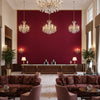 960122.1240.0 | Kravet - Hotel Lobby Visualization (AI-generated, may not be to scale. Verify pattern scale with product specifications.)