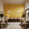 960122.4040.0 | Kravet - Hotel Lobby Visualization (AI-generated, may not be to scale. Verify pattern scale with product specifications.)
