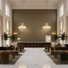 960122.6606.0 | Kravet - Hotel Lobby Visualization (AI-generated, may not be to scale. Verify pattern scale with product specifications.)