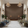 960122.661.0 | Kravet - Hotel Lobby Visualization (AI-generated, may not be to scale. Verify pattern scale with product specifications.)