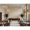 ESME FRINGE Tapes &amp; Trims (AE12354) – Linen and Ivory | Thibaut - Hotel Lobby Visualization (AI-generated, may not be to scale. Verify pattern scale with product specifications.)