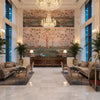 AMW10081.716.0 | Kravet - Hotel Lobby Visualization (AI-generated, may not be to scale. Verify pattern scale with product specifications.)