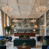 AMW10085.106.0 | Kravet - Hotel Lobby Visualization (AI-generated, may not be to scale. Verify pattern scale with product specifications.)