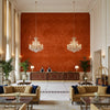 BF10658.315.0 | Kravet - Hotel Lobby Visualization (AI-generated, may not be to scale. Verify pattern scale with product specifications.)