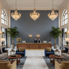 BF10681.680.0 | Kravet - Hotel Lobby Visualization (AI-generated, may not be to scale. Verify pattern scale with product specifications.)