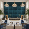 BF10700.680.0 | Kravet - Hotel Lobby Visualization (AI-generated, may not be to scale. Verify pattern scale with product specifications.)