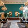 BF10700.792.0 | Kravet - Hotel Lobby Visualization (AI-generated, may not be to scale. Verify pattern scale with product specifications.)
