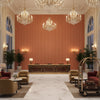 BF10781.330.0 | Kravet - Hotel Lobby Visualization (AI-generated, may not be to scale. Verify pattern scale with product specifications.)