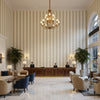 BF10801.1.0 | Kravet - Hotel Lobby Visualization (AI-generated, may not be to scale. Verify pattern scale with product specifications.)