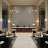 BF10956.680.0 | Kravet - Hotel Lobby Visualization (AI-generated, may not be to scale. Verify pattern scale with product specifications.)