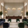 BF10959.615.0 | Kravet - Hotel Lobby Visualization (AI-generated, may not be to scale. Verify pattern scale with product specifications.)