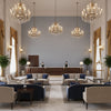 BF10959.660.0 | Kravet - Hotel Lobby Visualization (AI-generated, may not be to scale. Verify pattern scale with product specifications.)