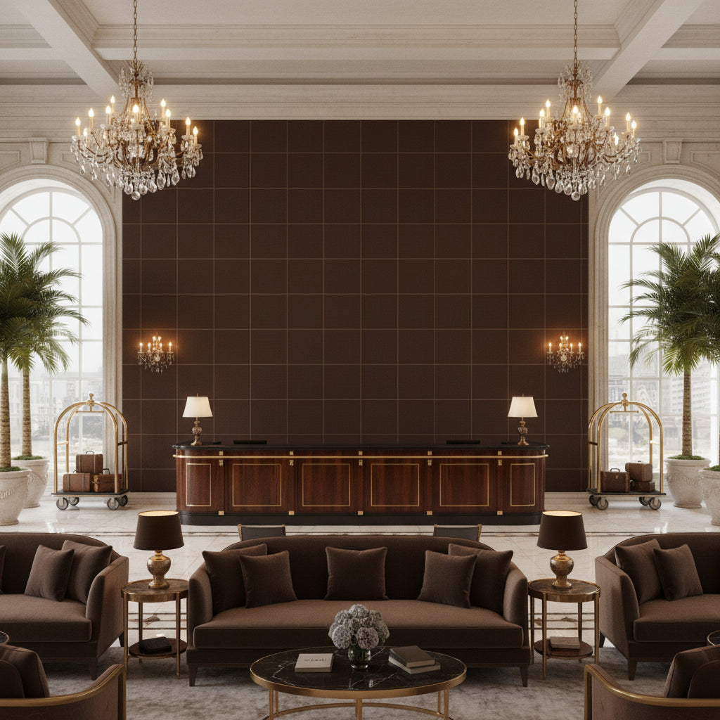 BF10962.261.0 | Kravet - Hotel Lobby Visualization (AI-generated, may not be to scale. Verify pattern scale with product specifications.)