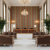 BF10962.310.0 | Kravet - Hotel Lobby Visualization (AI-generated, may not be to scale. Verify pattern scale with product specifications.)