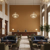 BF10962.840.0 | Kravet - Hotel Lobby Visualization (AI-generated, may not be to scale. Verify pattern scale with product specifications.)