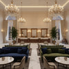 BF10963.110.0 | Kravet - Hotel Lobby Visualization (AI-generated, may not be to scale. Verify pattern scale with product specifications.)