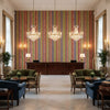 BF10963.310.0 | Kravet - Hotel Lobby Visualization (AI-generated, may not be to scale. Verify pattern scale with product specifications.)