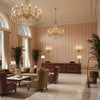 BF10964.440.0 | Kravet - Hotel Lobby Visualization (AI-generated, may not be to scale. Verify pattern scale with product specifications.)