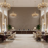BF10965.210.0 | Kravet - Hotel Lobby Visualization (AI-generated, may not be to scale. Verify pattern scale with product specifications.)