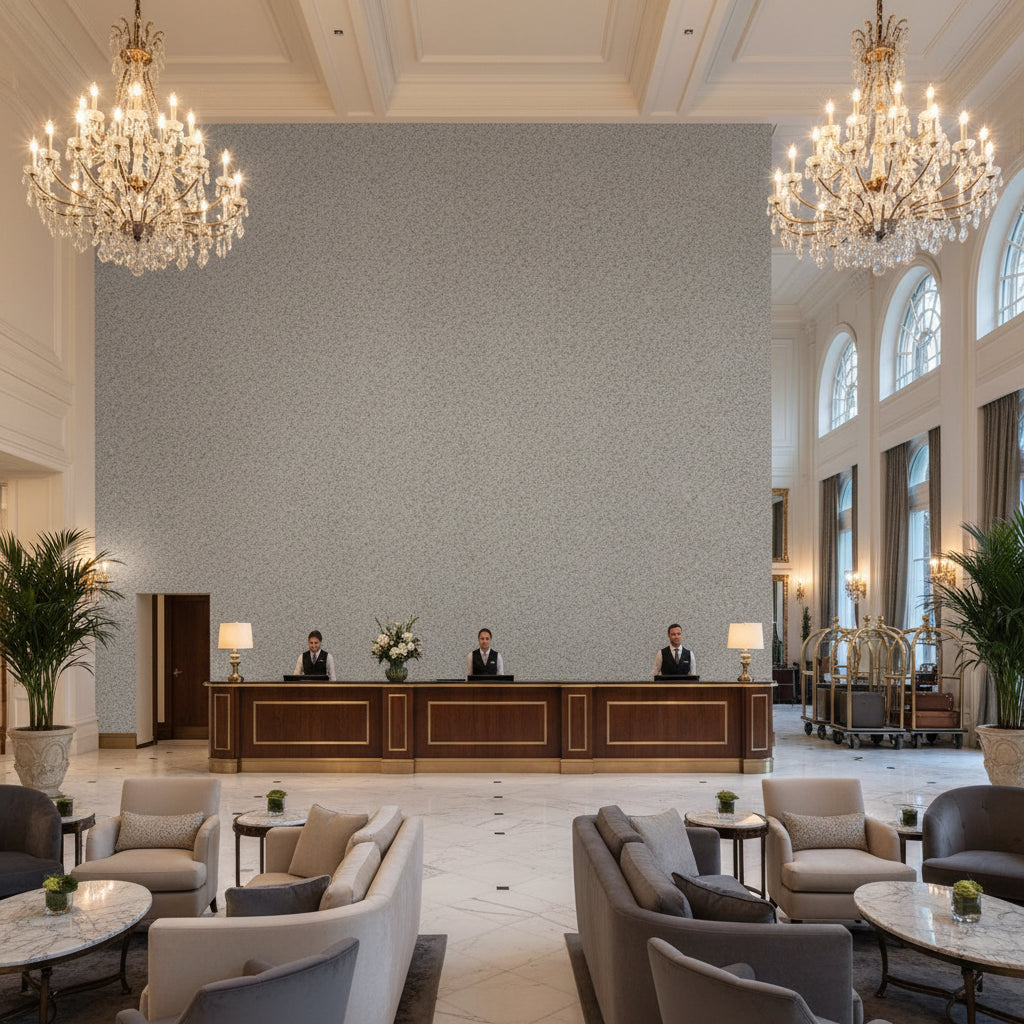 BF10965.240.0 | Kravet - Hotel Lobby Visualization (AI-generated, may not be to scale. Verify pattern scale with product specifications.)