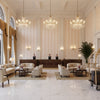 BF11023.104.0 | Kravet - Hotel Lobby Visualization (AI-generated, may not be to scale. Verify pattern scale with product specifications.)