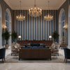 BF11062.2.0 | Kravet - Hotel Lobby Visualization (AI-generated, may not be to scale. Verify pattern scale with product specifications.)